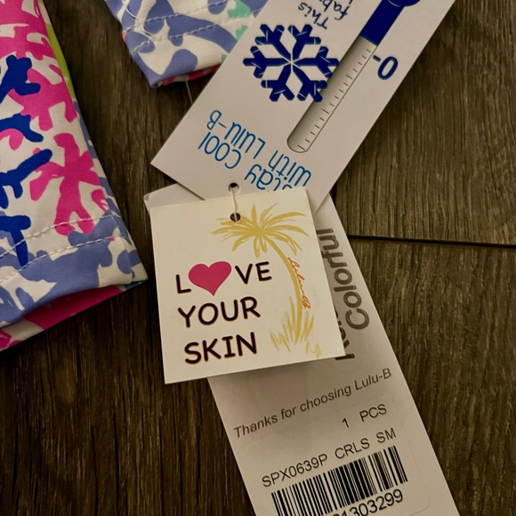 Lulu B Coral Reef Print Cooling UPF50 Top NWT Size Small new with tags resort - Picture 12 of 12